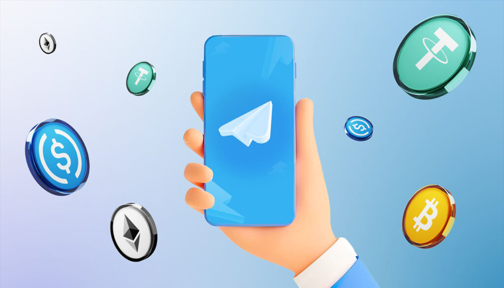 تاثیر تلگرام بر رونق بازار کریپتو