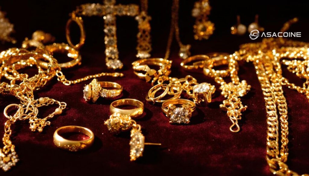 انواع طلا و کاربرد های طلا